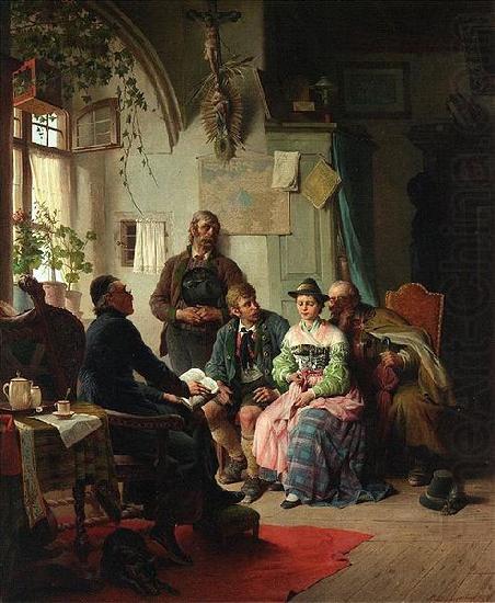 The marriage instructions, Peter Baumgartner